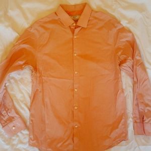 Mens Original Penguin checkered long-sleeved shirt